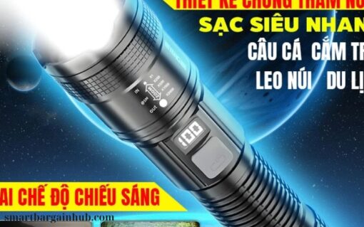 Đèn pin LED ánh sáng mạnh (2)